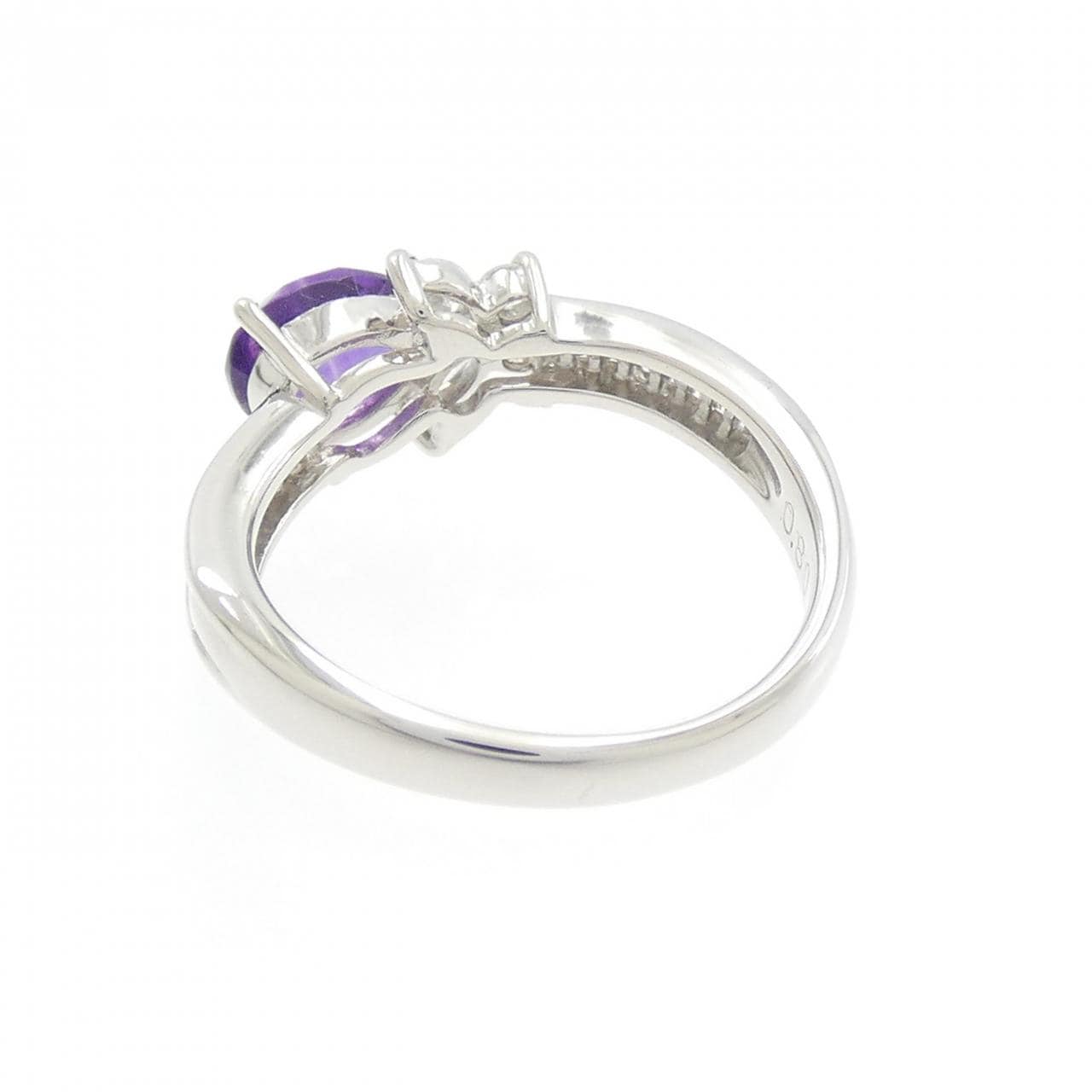 PT アメジスト リング 0.80CT