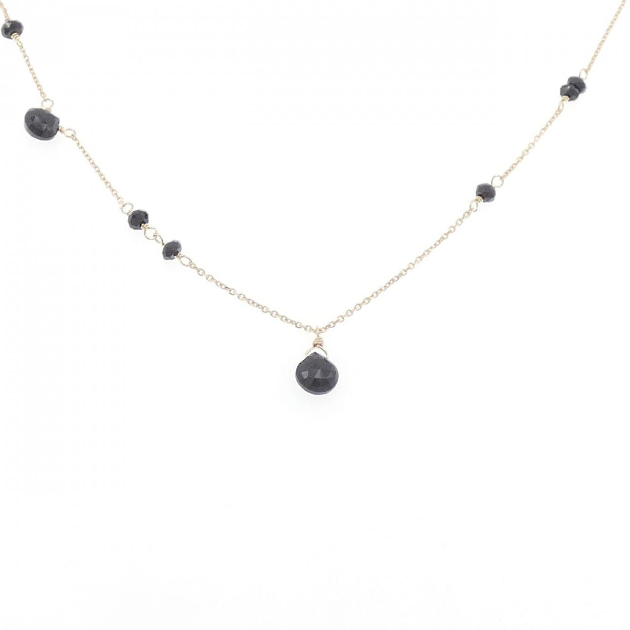 K10YG黑玛瑙项链