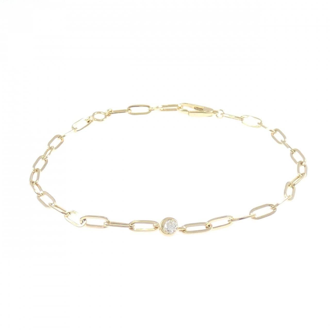 スタージュエリー ムーンセッティング ブレスレット 0.07CT