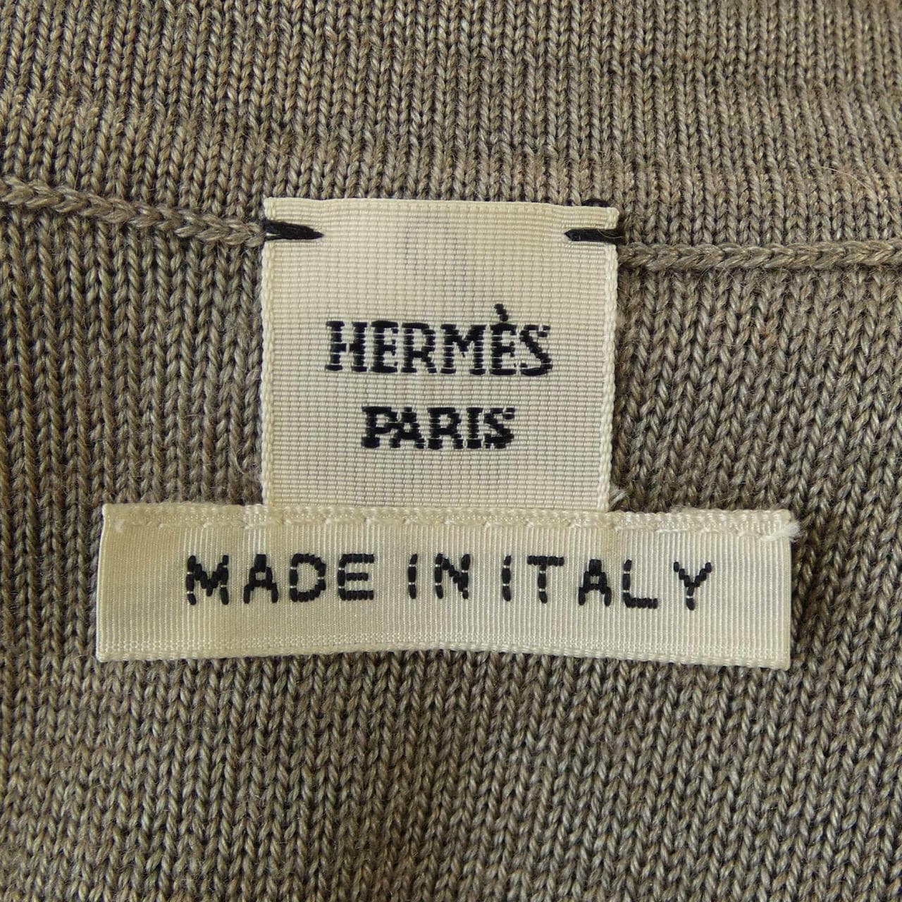 エルメス HERMES 57-7711. ロングカーディガン
