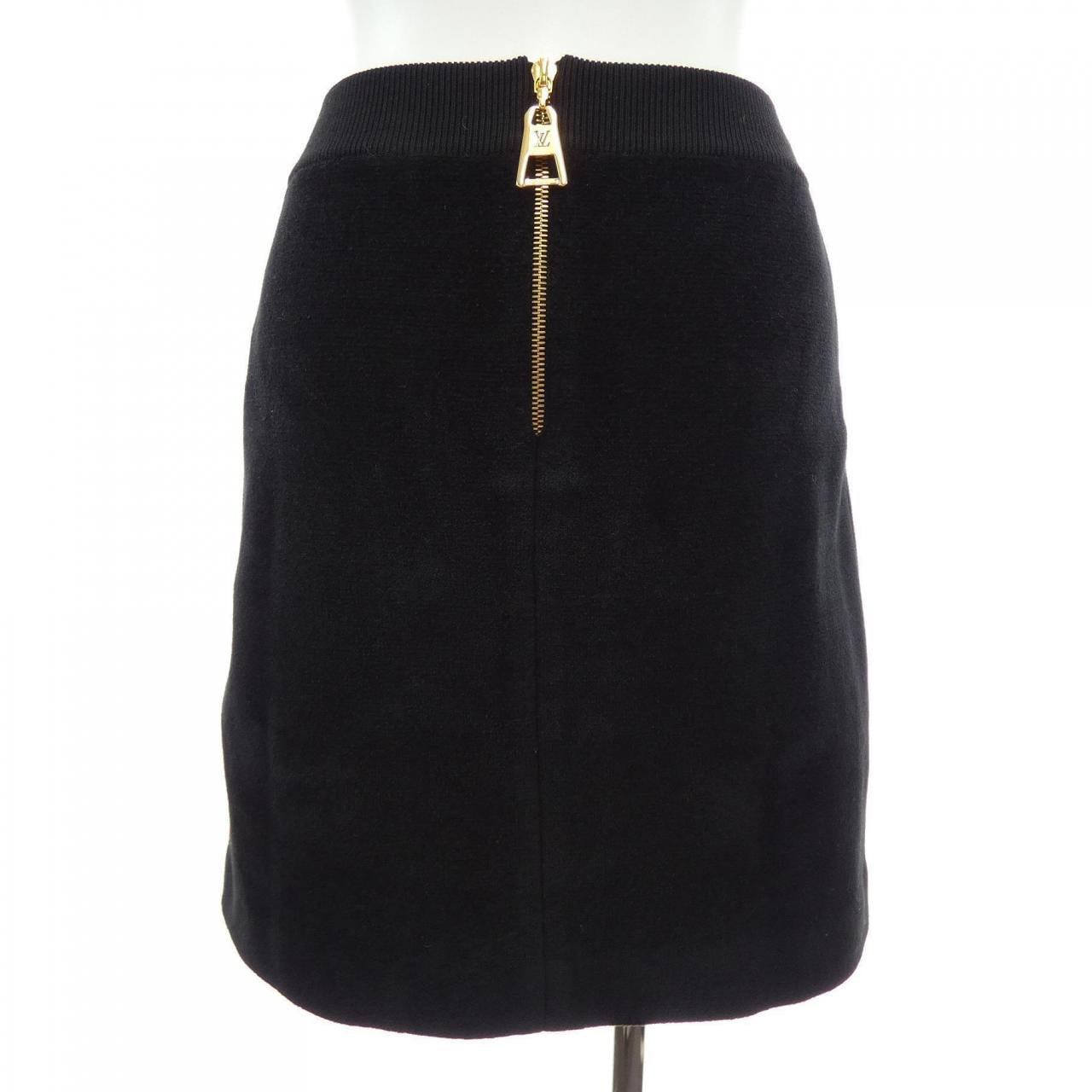ルイヴィトン LOUIS VUITTON モノグラムウールニットAライン FJKZ03XZS スカート