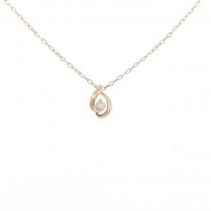 K18PG ダイヤモンド ネックレス 0.05CT