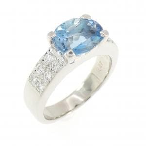 TASAKI Aquamarine Ring 1.55CT