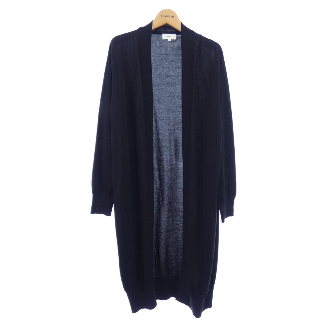 ハイク HYKE 201-11164 ロングカーディガン