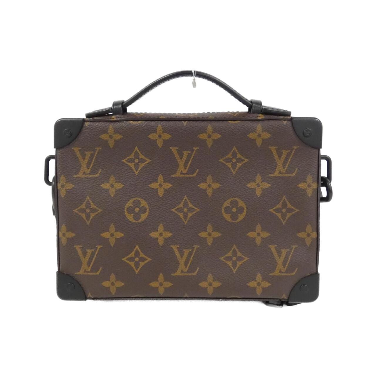 LOUIS VUITTON Monogram Macassar Handle Soft Trunk M45935 单肩包