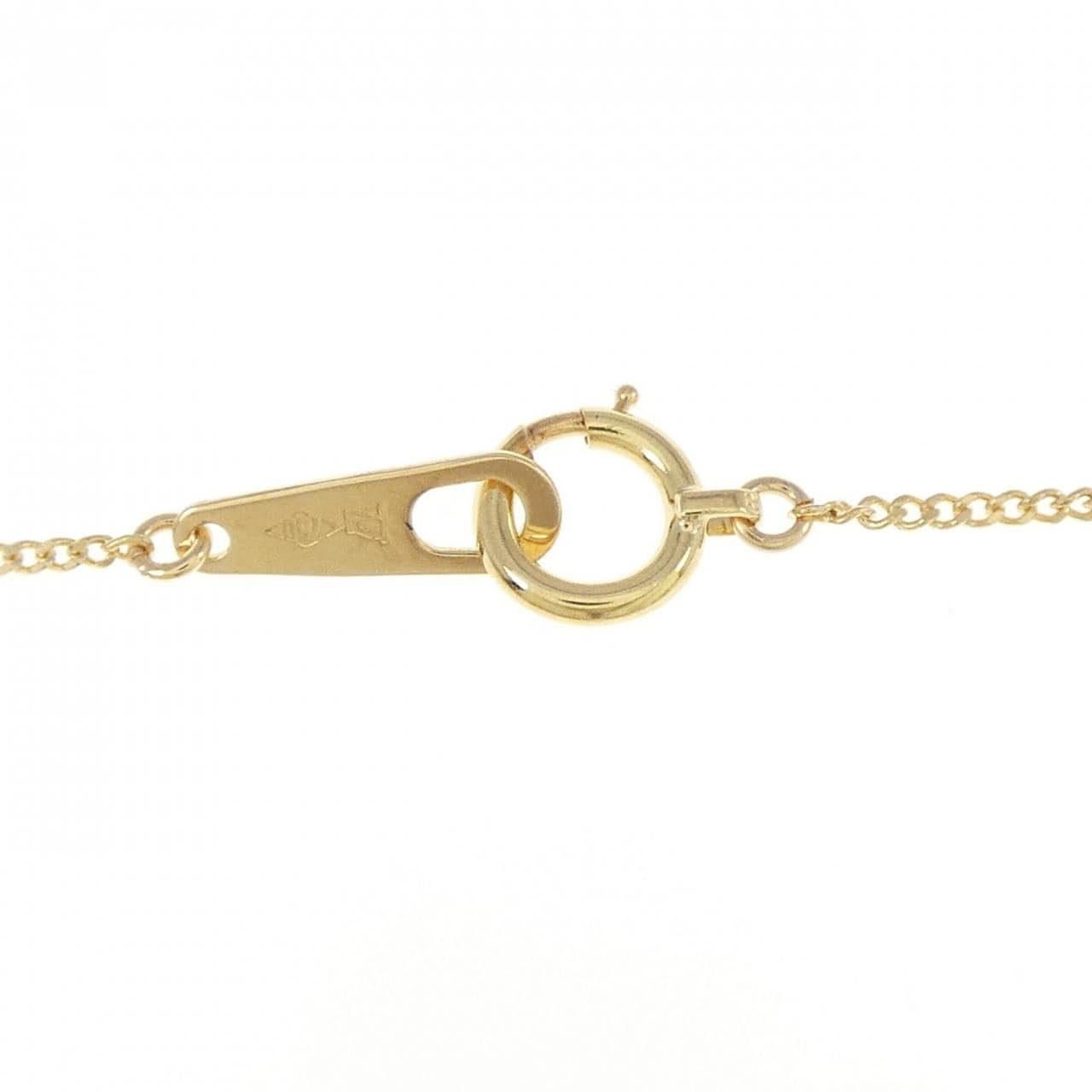 K18YG ダイヤモンド ネックレス 0.11CT