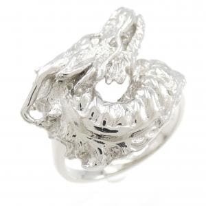 【新品】PT950 ドラゴン ダイヤモンド リング 0.005CT