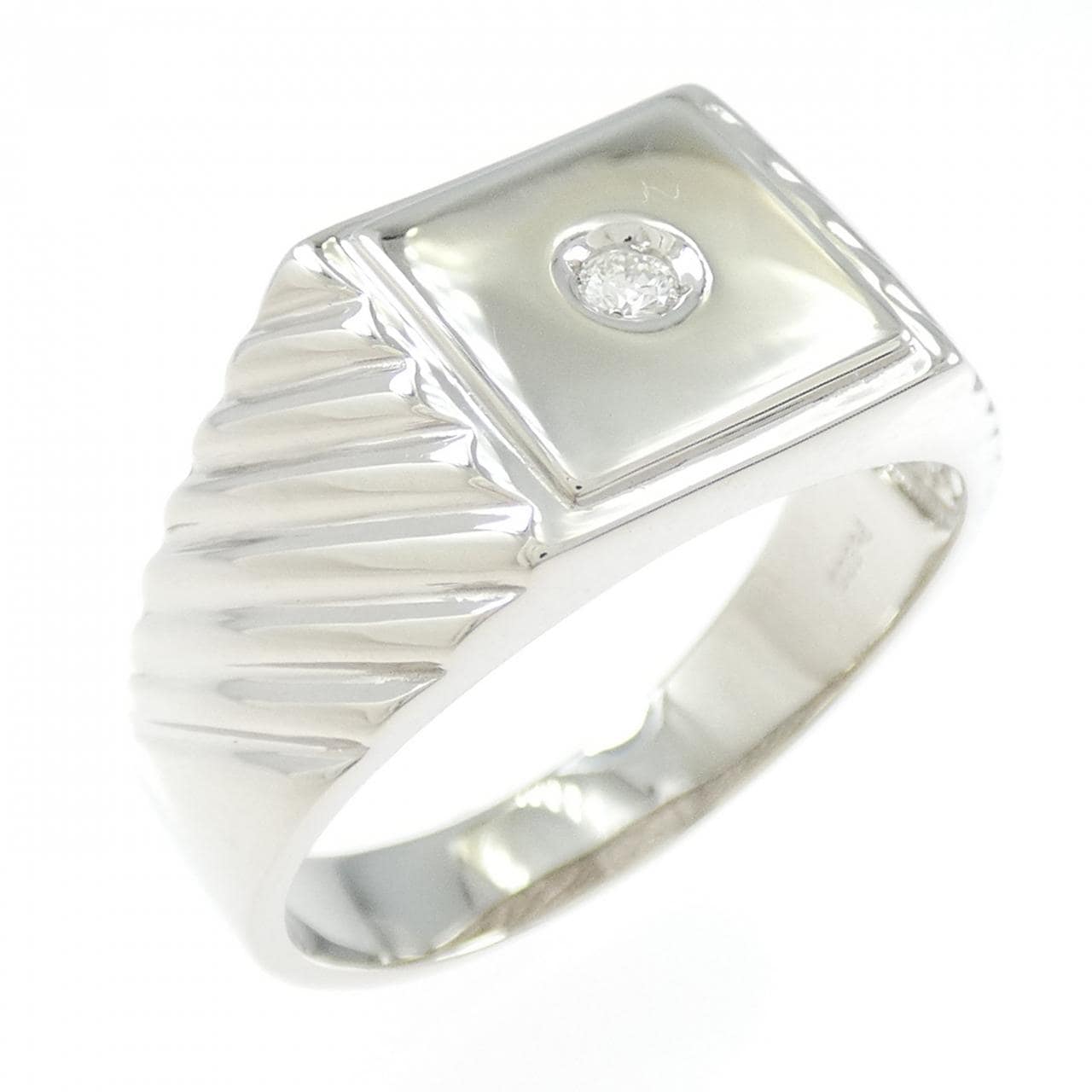 【新品】PT900 ダイヤモンド リング 0.05CT