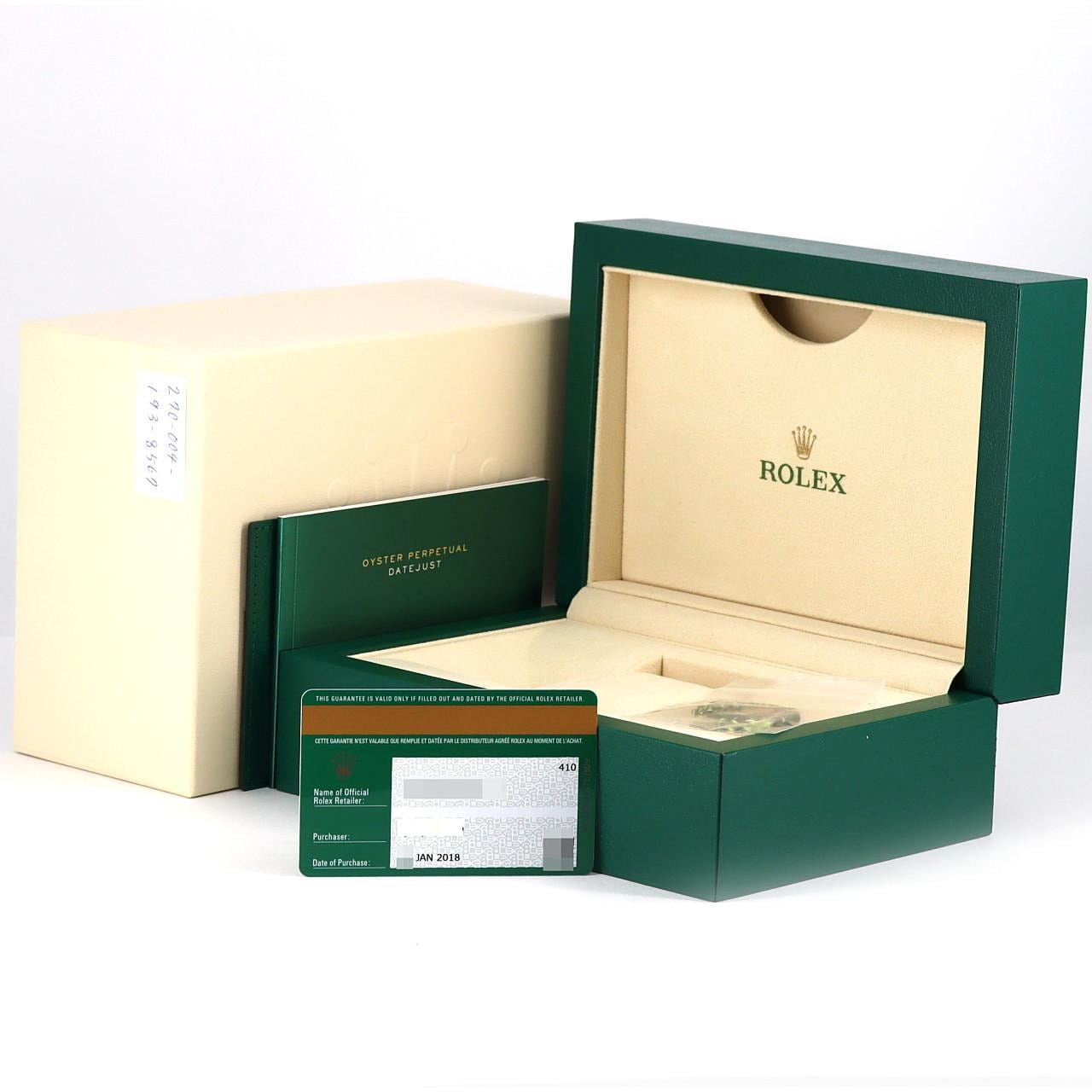 ロレックス デイトジャスト 279171G SSxPG 自動巻 ランダム番