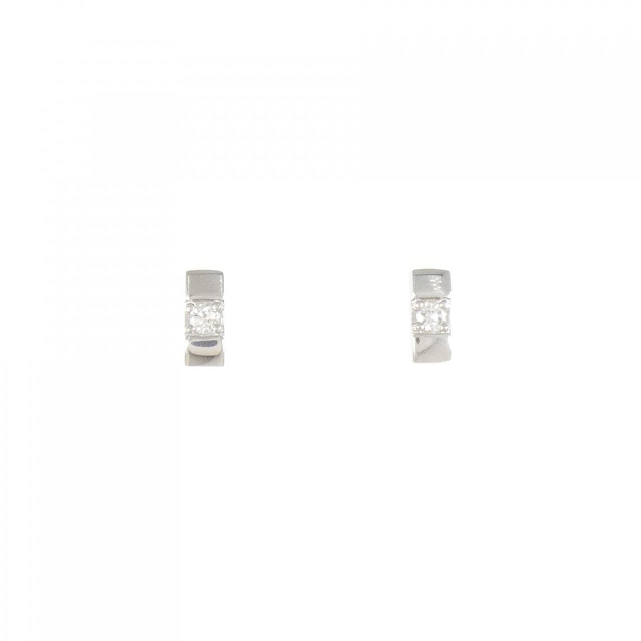 PT900 ダイヤモンド ピアス 0.06CT