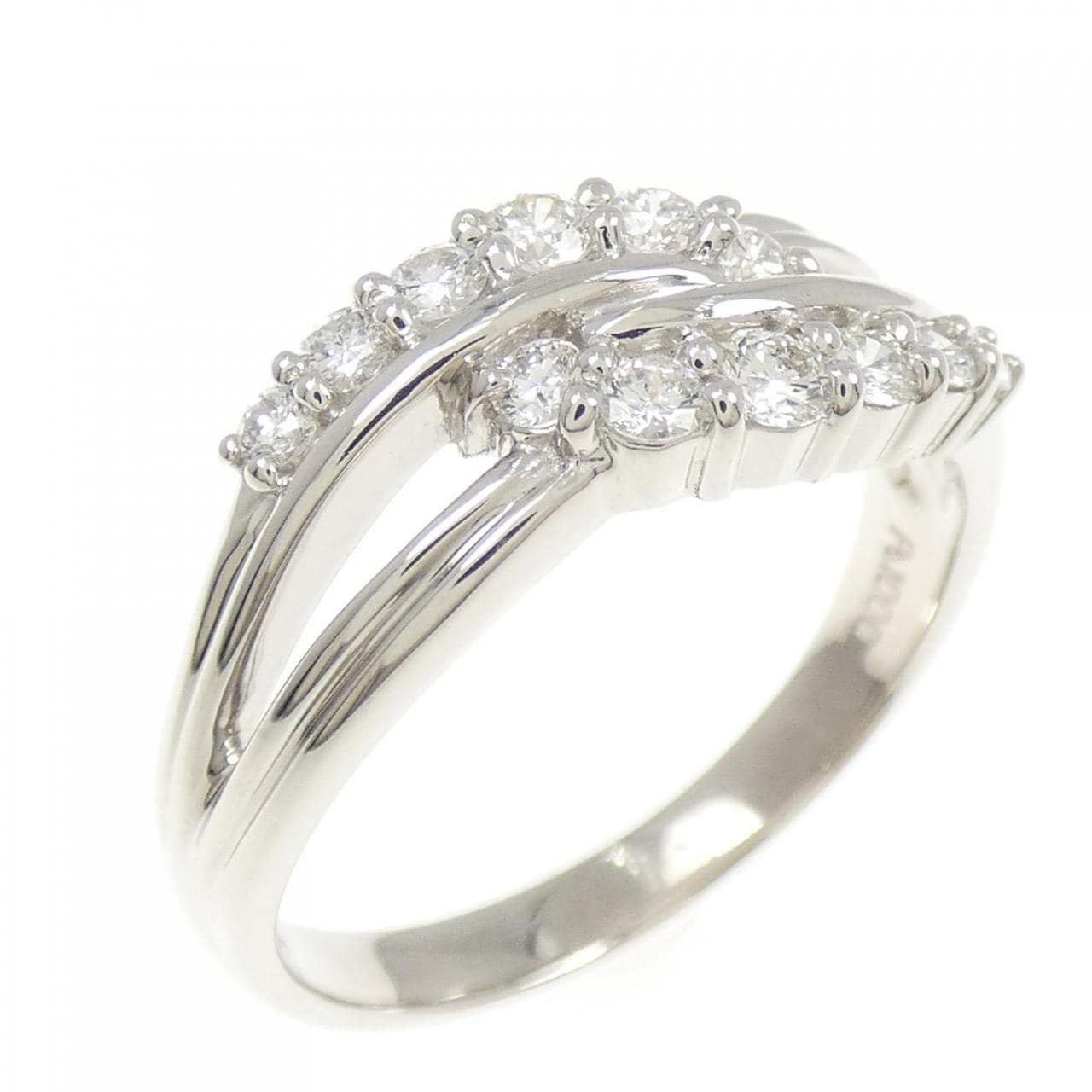 PT1000 ダイヤモンド リング 0.41CT
