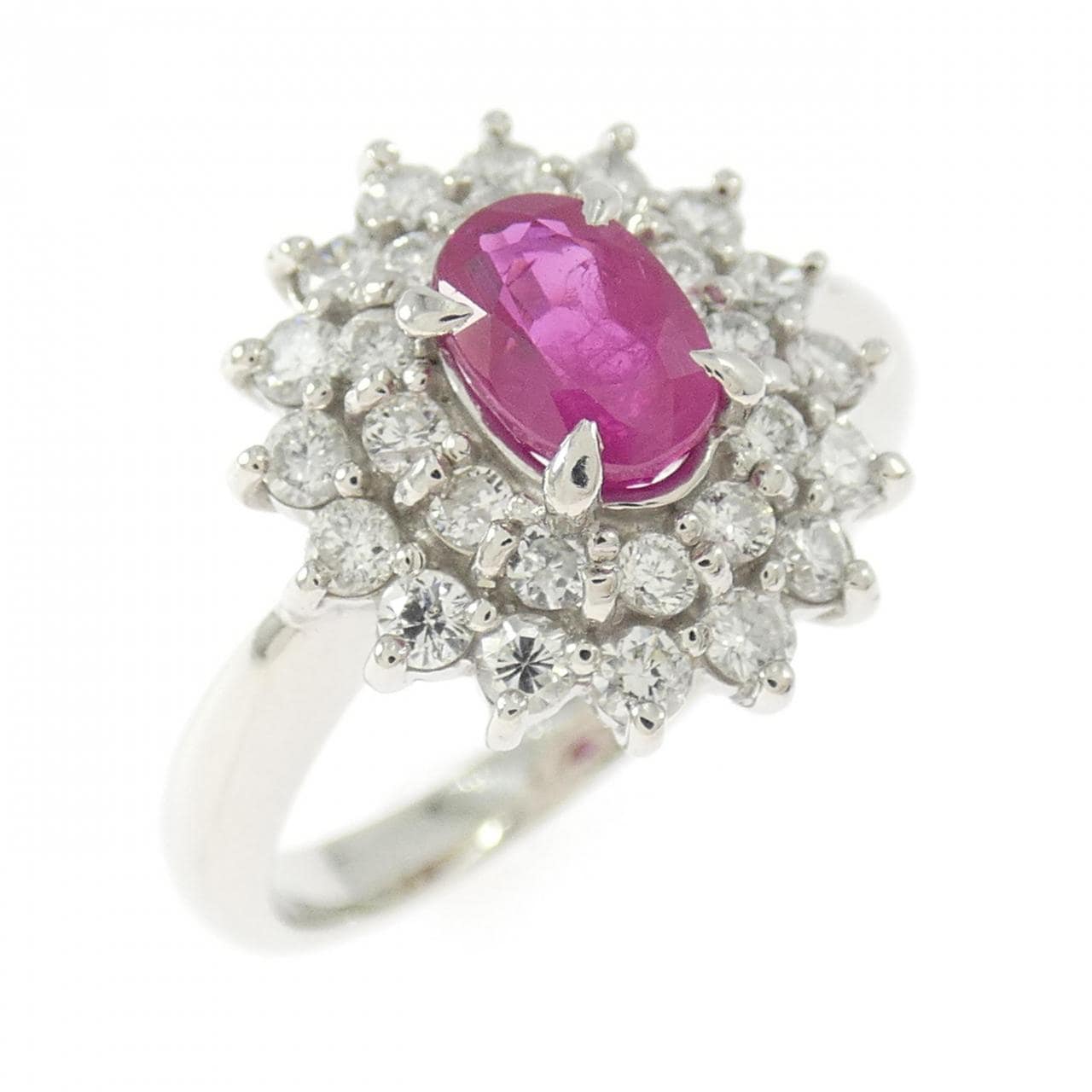 PT850 ルビー リング 0.79CT