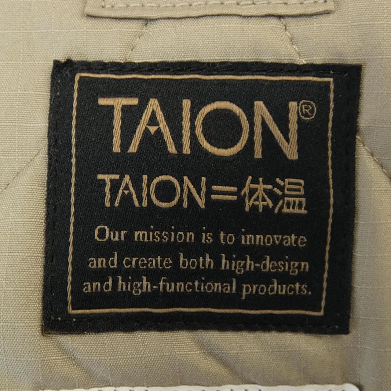 TAION ダウンジャケット