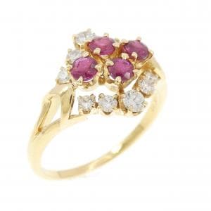 ミキモト ルビー リング 0.50CT