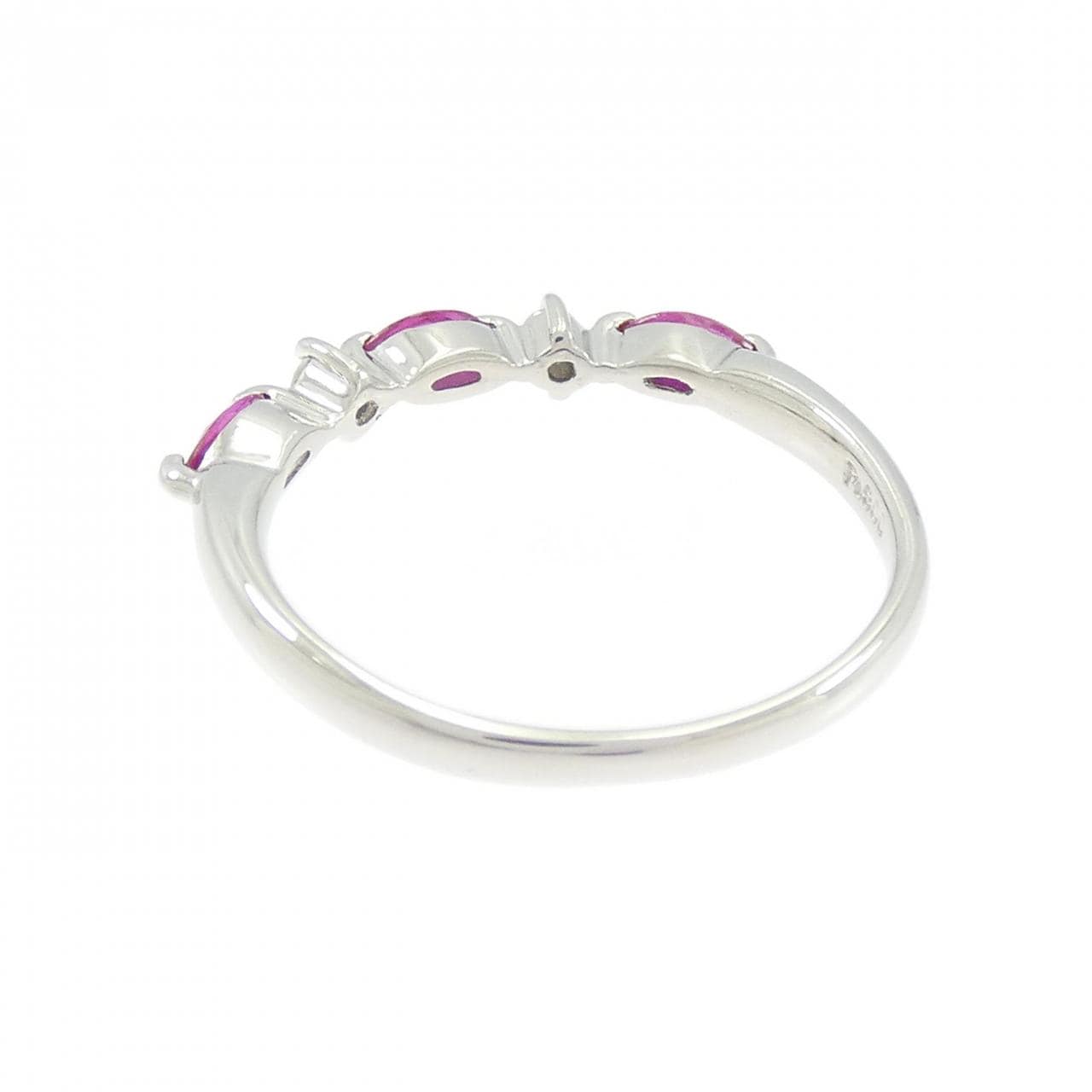 PT900 ルビー リング