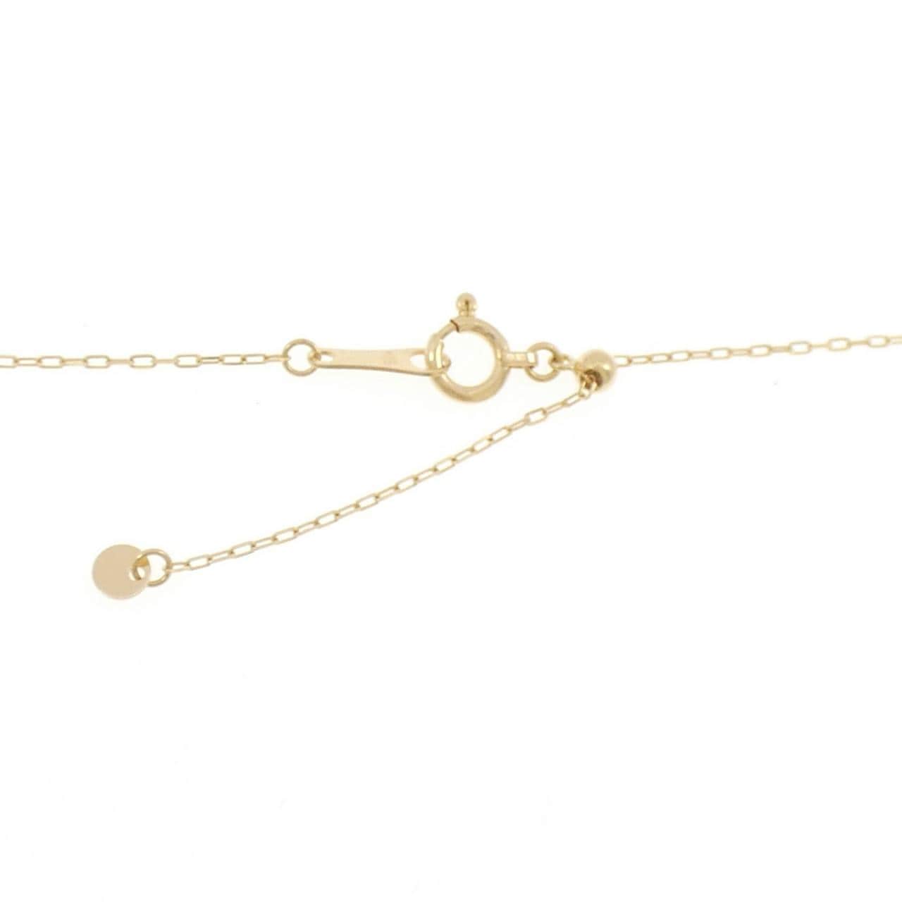 K18YG ペリドット ネックレス