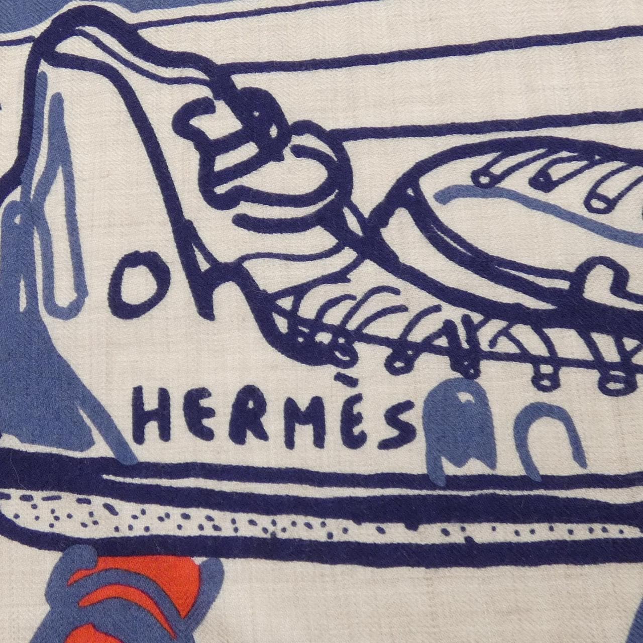 エルメス HERMES RAYURES D' ETE 243850S カレジェアン140 ショール