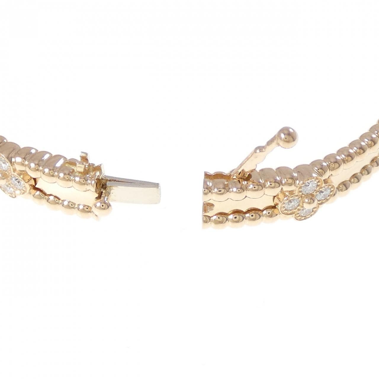 ヴァンクリーフ&アーペル ペルレ スウィートクローバー バングル