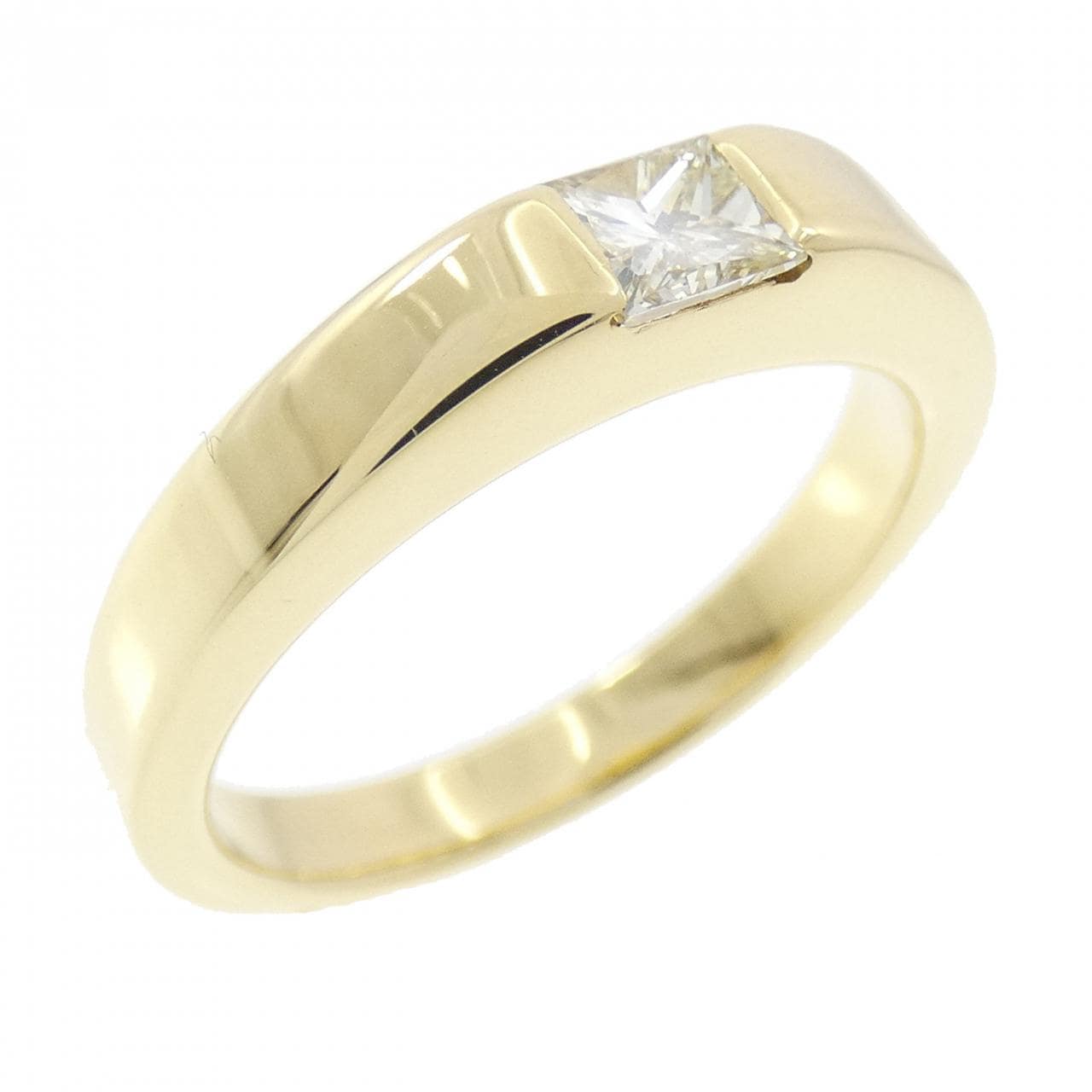 K18YG ダイヤモンド リング 0.26CT