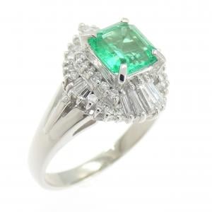 PT900 エメラルド リング 0.93CT