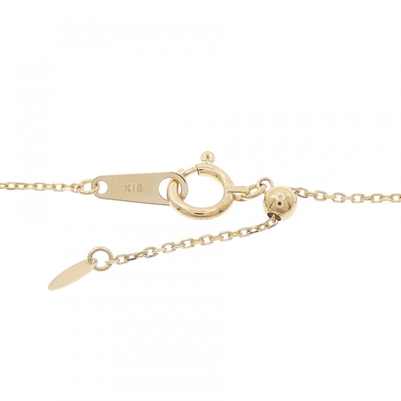 K18YG 淡水パール ネックレス