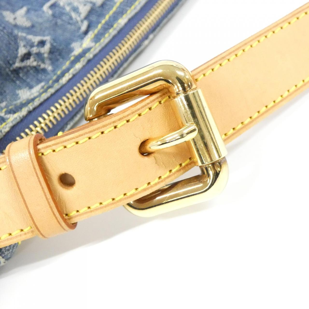 ルイヴィトン モノグラム デニム バギー GM M95048 ショルダーバッグ