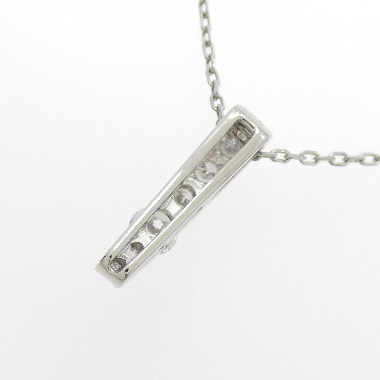 PT900/PT850 ダイヤモンド ネックレス 0.18CT