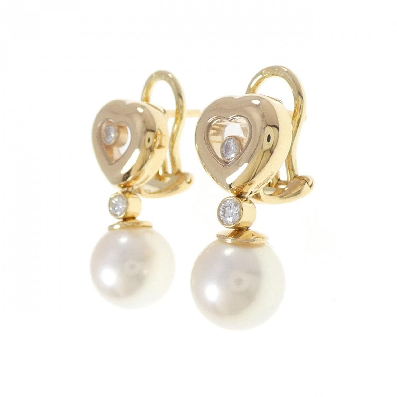 ショパール ダイヤモンド ピアス 9.0mm