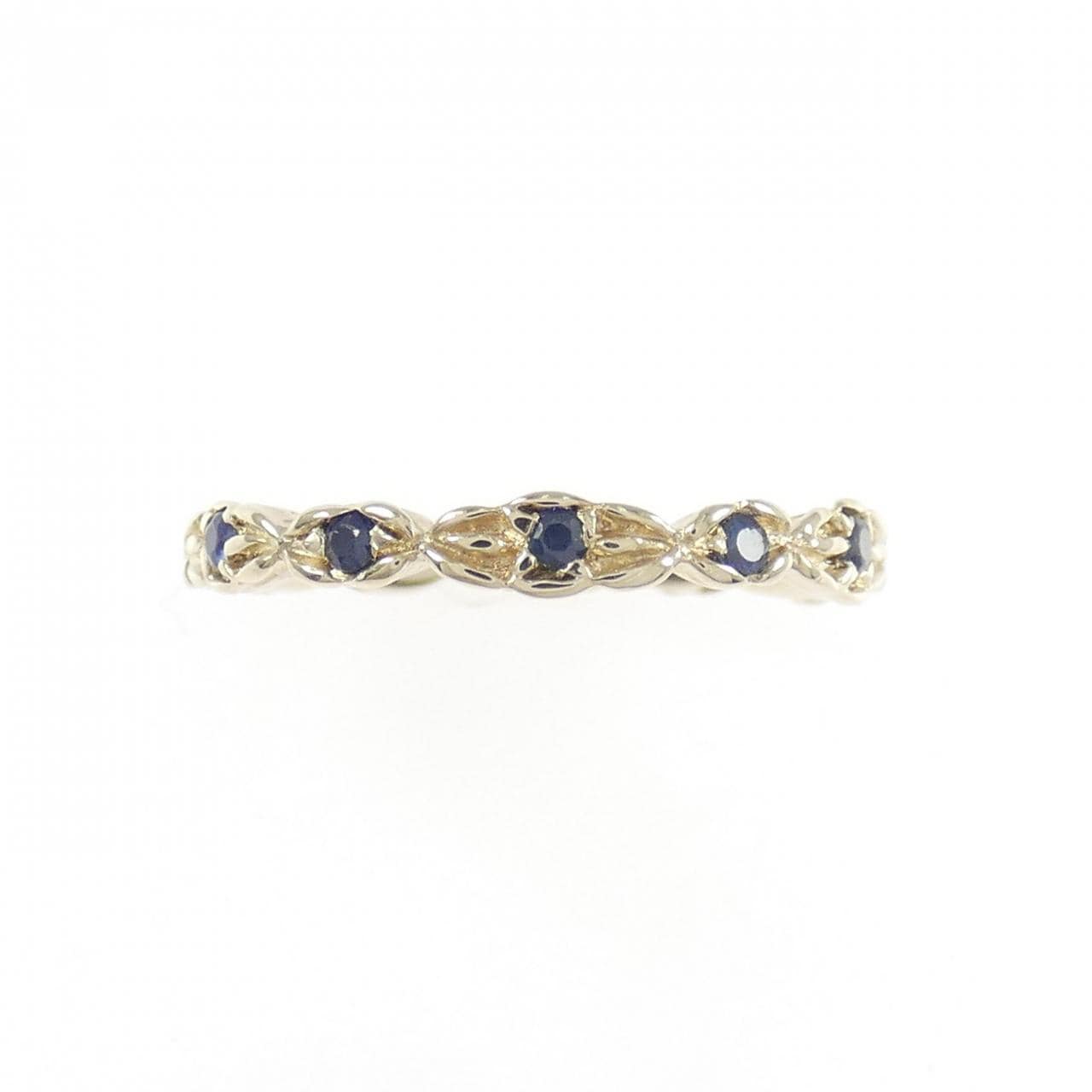 K18YG サファイヤ リング