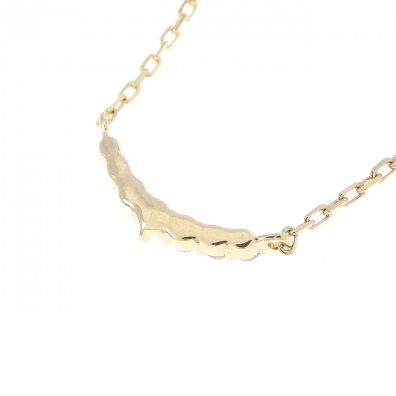 アガット ダイヤモンド ネックレス 0.05CT