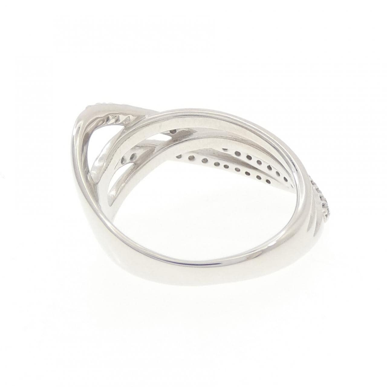 K18WG ダイヤモンド リング 0.23CT