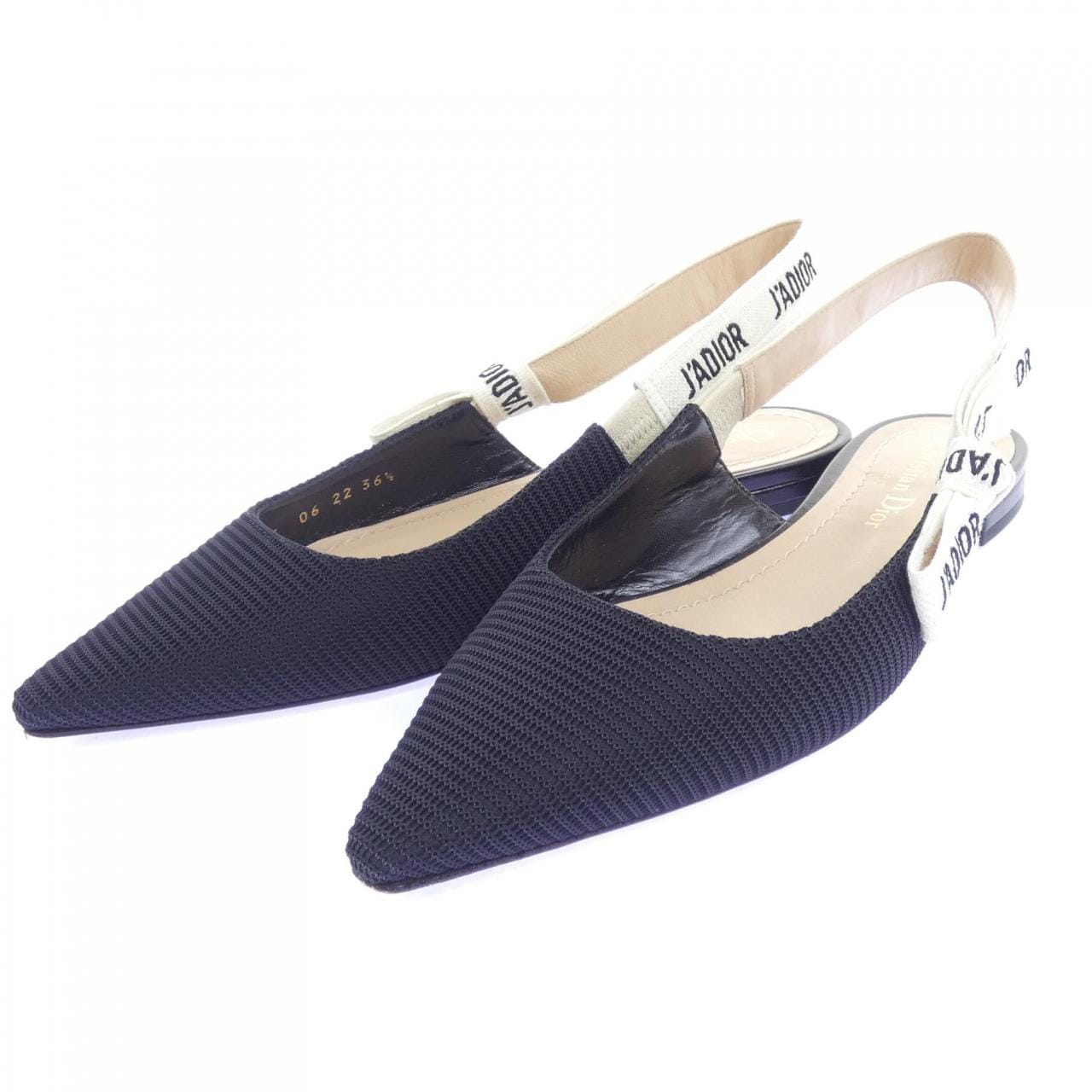 クリスチャンディオール CHRISTIAN DIOR J'ADIOR スリングバックフラット KCB384TFL パンプス