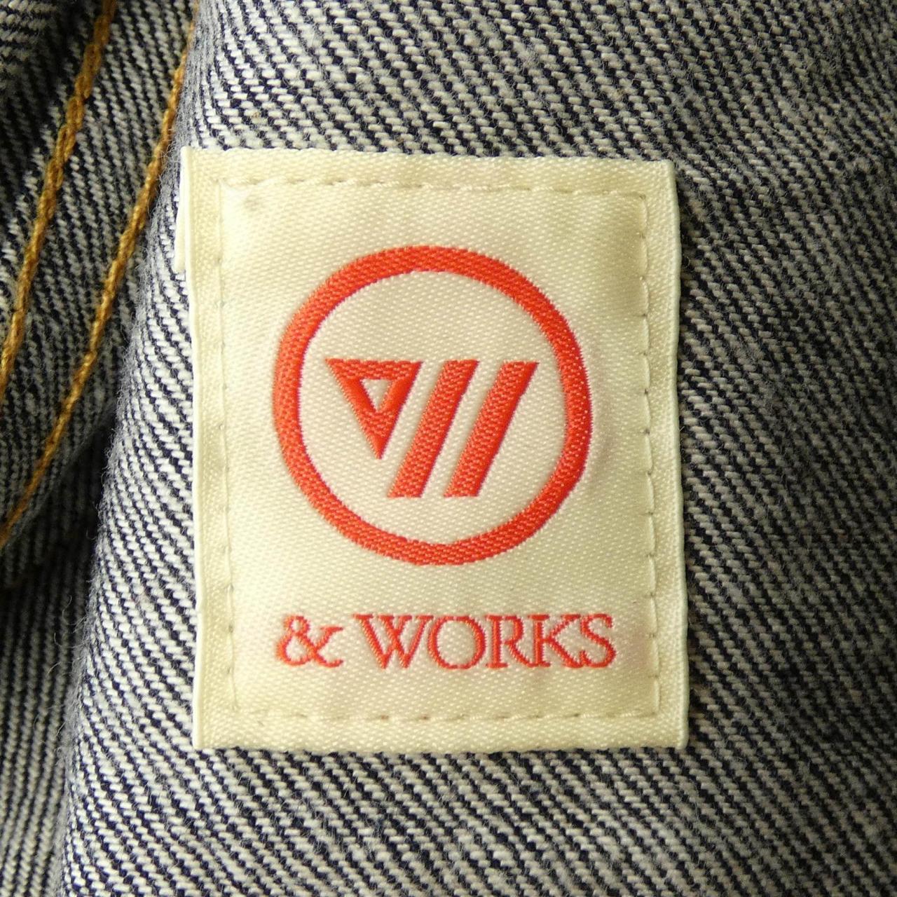 アンドワークス &WORKS ブルゾン