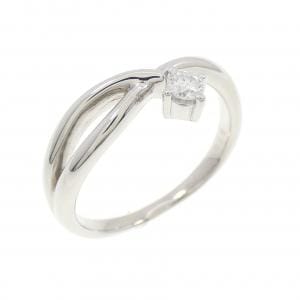 PT ソリティア ダイヤモンド リング 0.05CT