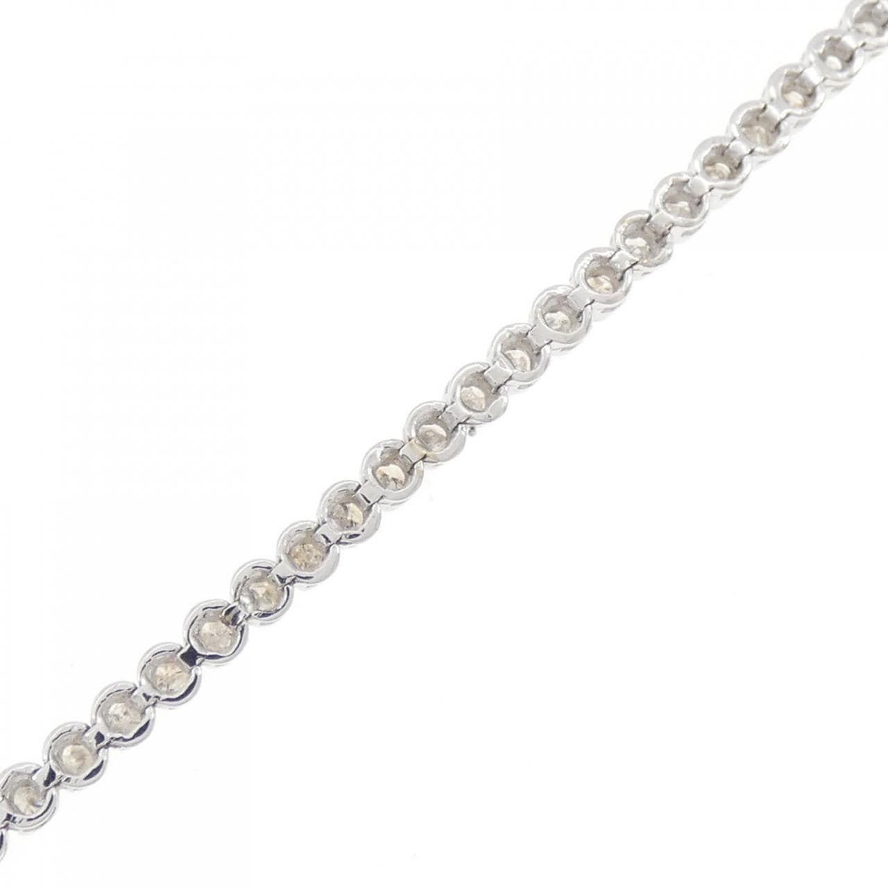 K18WG Diamond bracelet 1.00CT