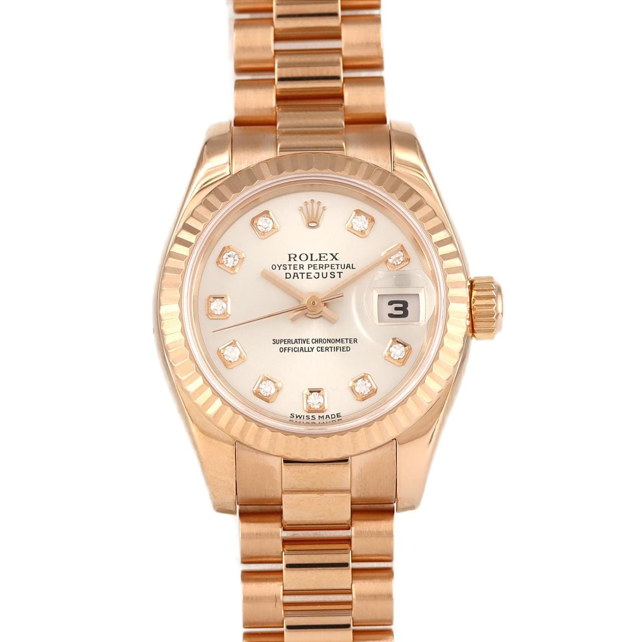ROLEX Datejust 179175G PG/RG自動上弦Y-Serial