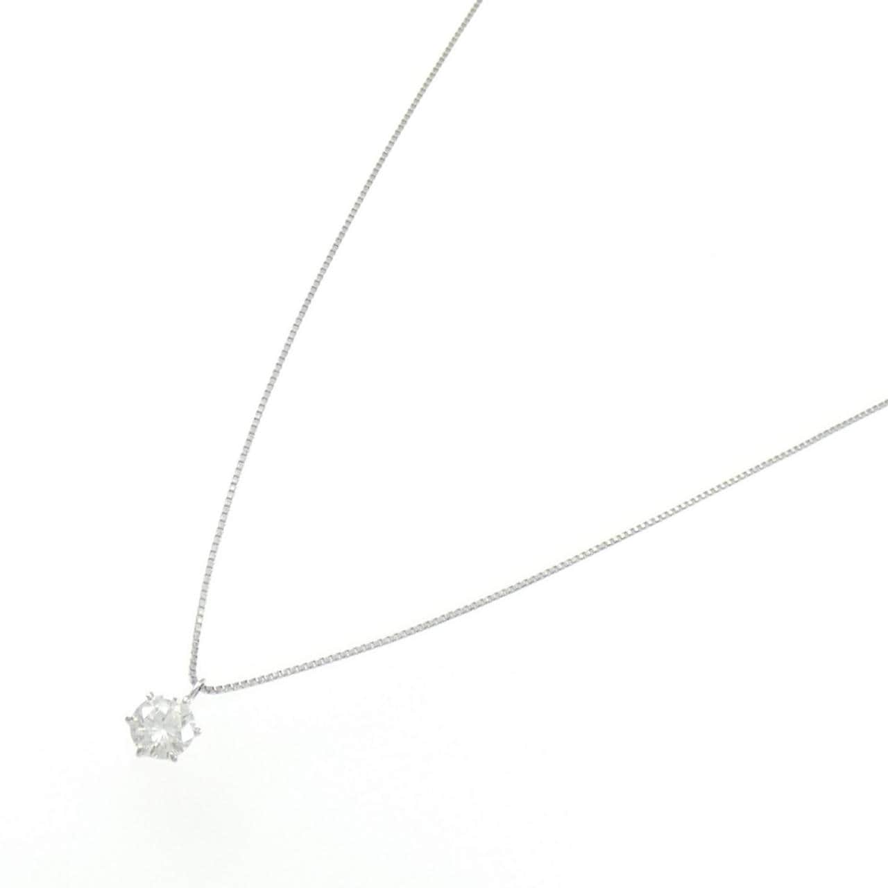 PT900/PT850 ダイヤモンド ネックレス 0.352CT G VS2 VG