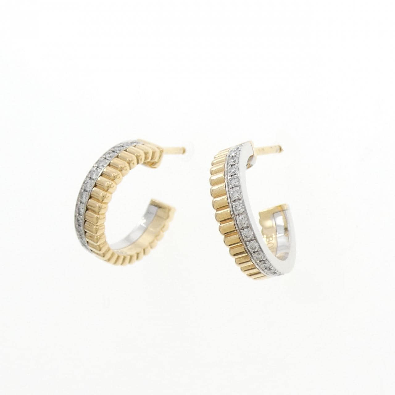 ブシュロン キャトル ラディアント ピアス