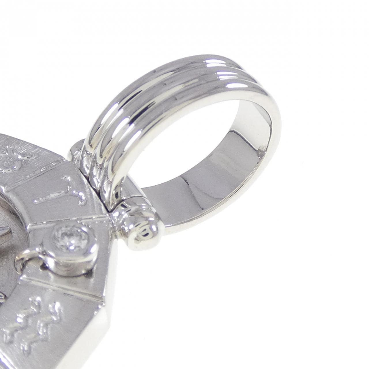 PT900 ダイヤモンド ペンダント 0.12CT