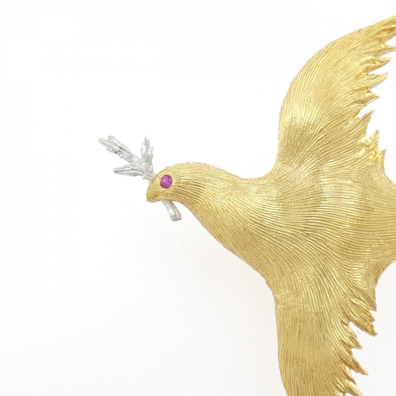 ジャンマリア ブチェラッティ ルビー ブローチ