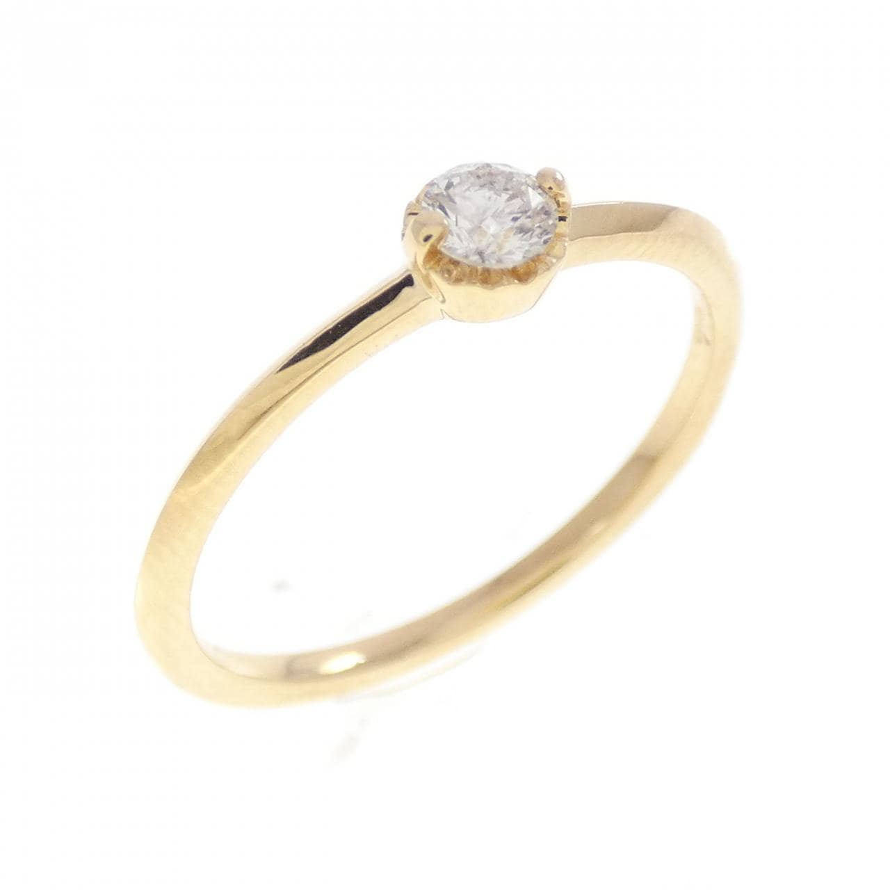 アガット ダイヤモンド リング 0.10CT