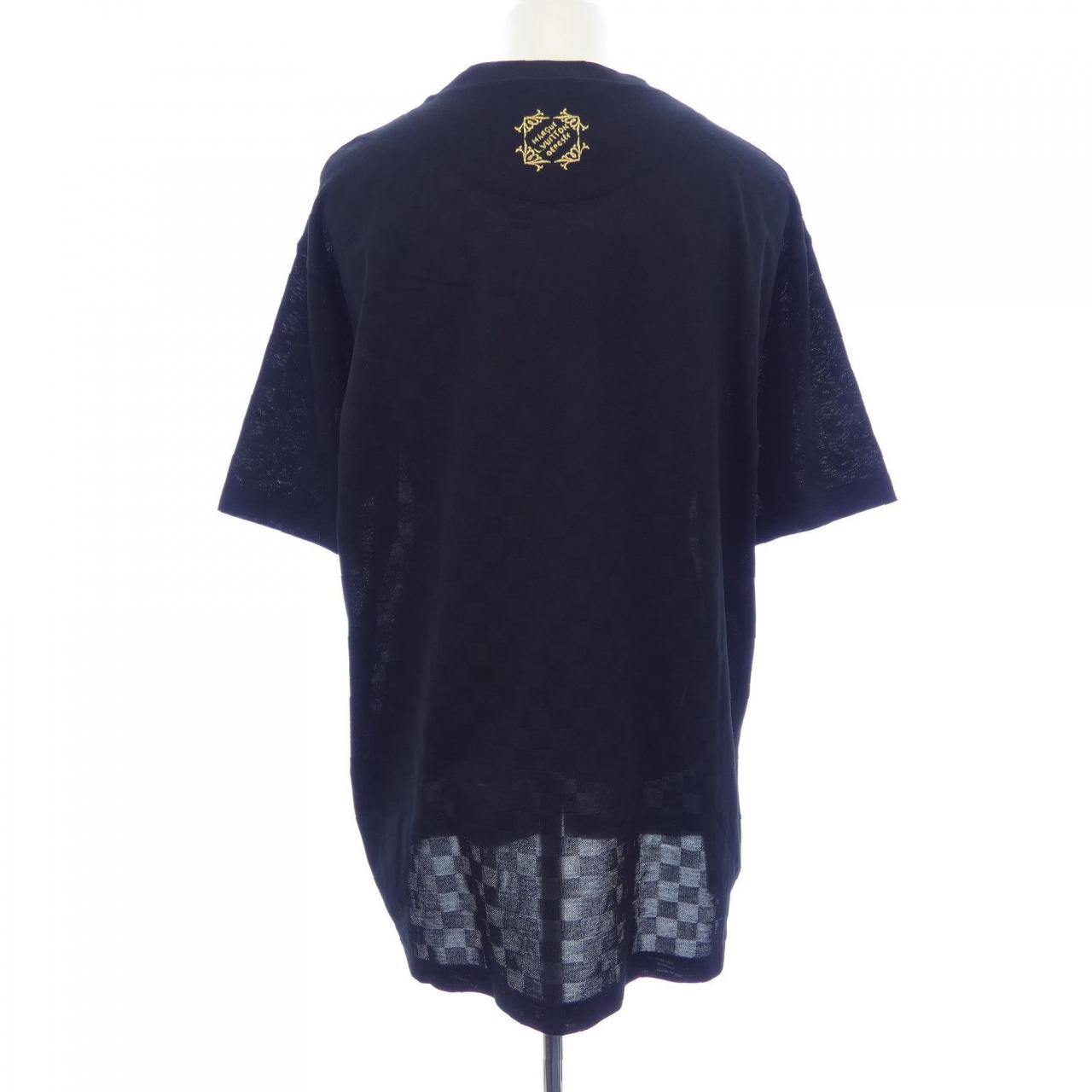 ルイヴィトン LOUIS VUITTON エンベリッシュドダミエピケTシャツ HTY10WJUV Tシャツ