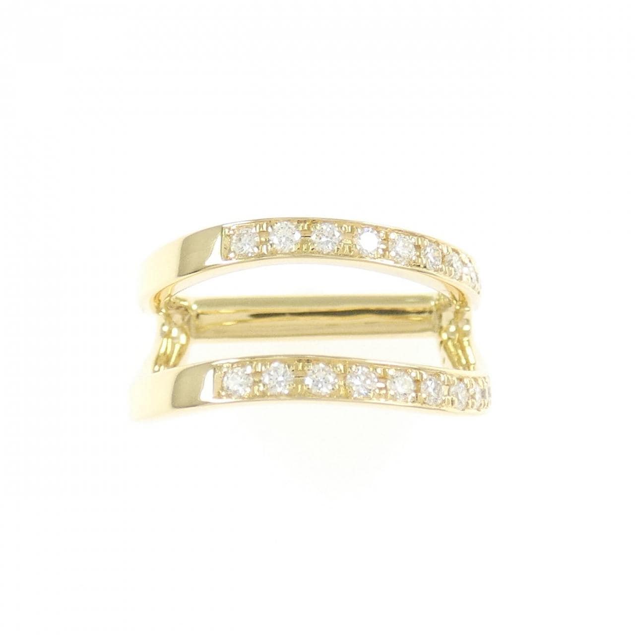 K18YG ダイヤモンド リング 0.33CT