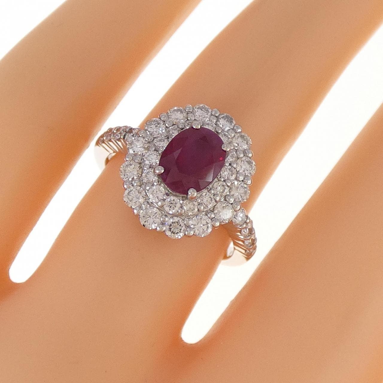 PT Ruby Ring 1.190CT