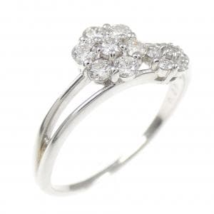PT フラワー ダイヤモンド リング 0.29CT