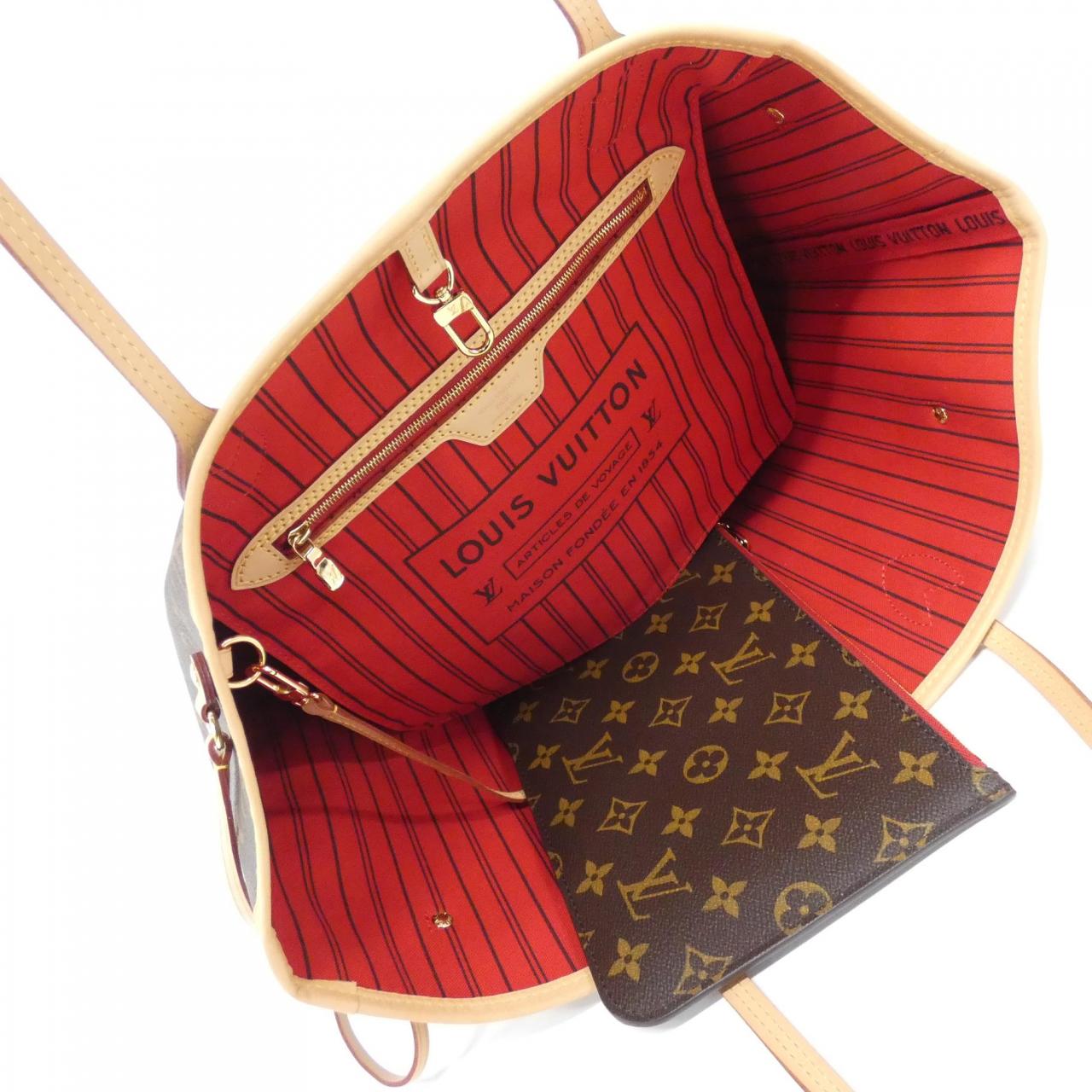 ルイヴィトン モノグラム ネヴァーフル MM M46987 バッグ