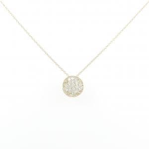 【リメイク】K10YG ダイヤモンド ネックレス 0.20CT