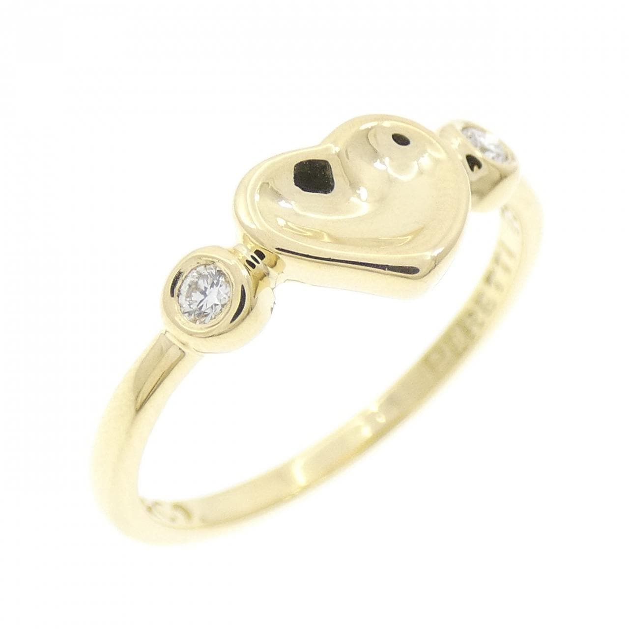 TIFFANY closed heart ring