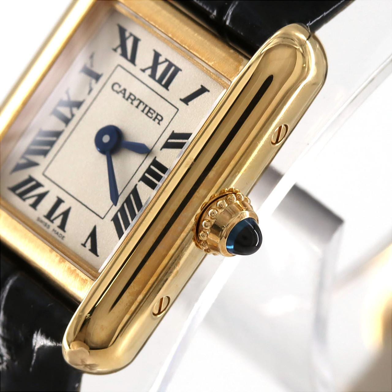 カルティエ タンクルイカルティエミニ YG WGTA0352 YG クォーツ