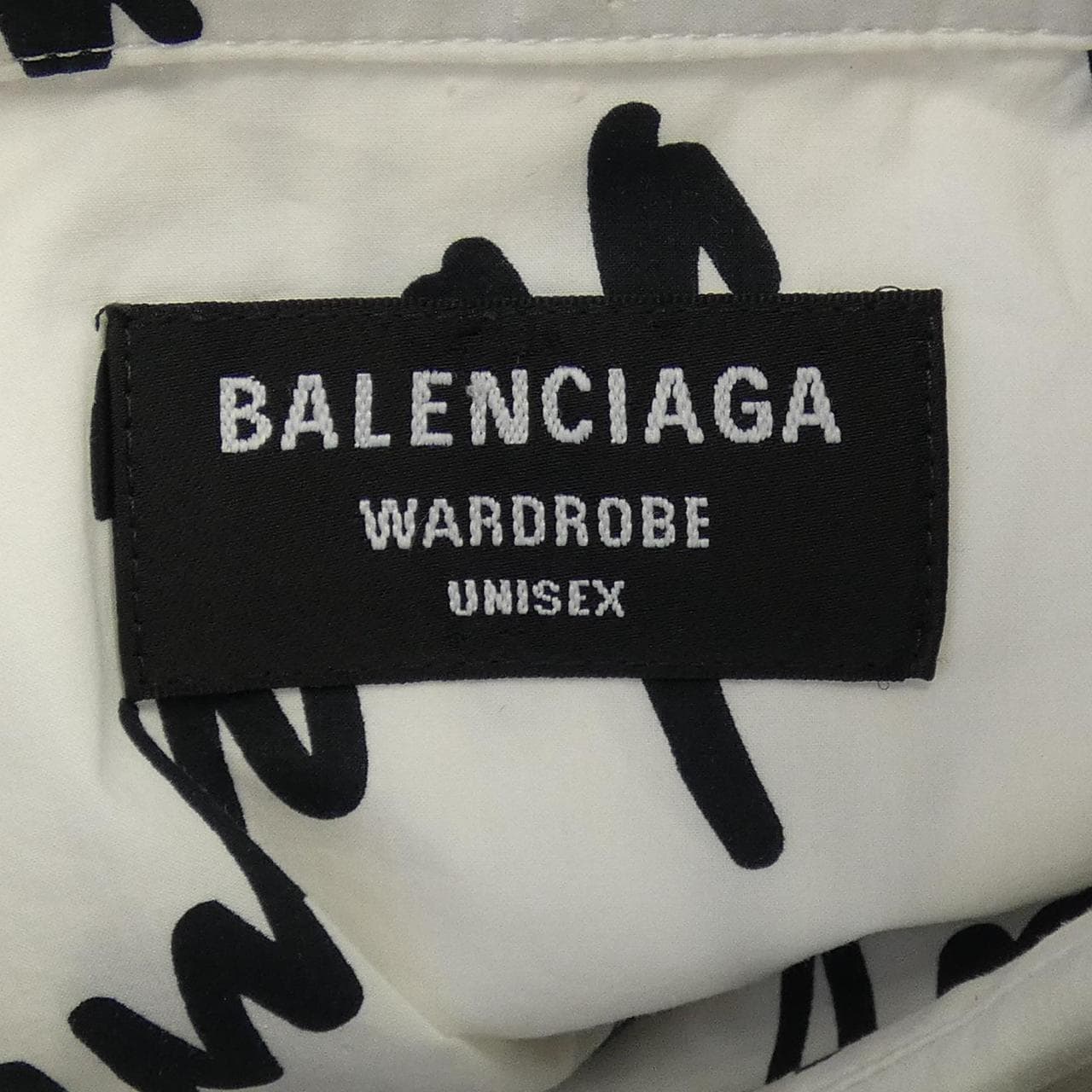 バレンシアガ BALENCIAGA WARDROBE 662983 TLLJ4 UNISEX シャツ